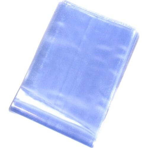 10X Shrink Wrap Bags for TV Remote Control, Clear PVC Heat Shrink Universal AC Dustproof Protective Film