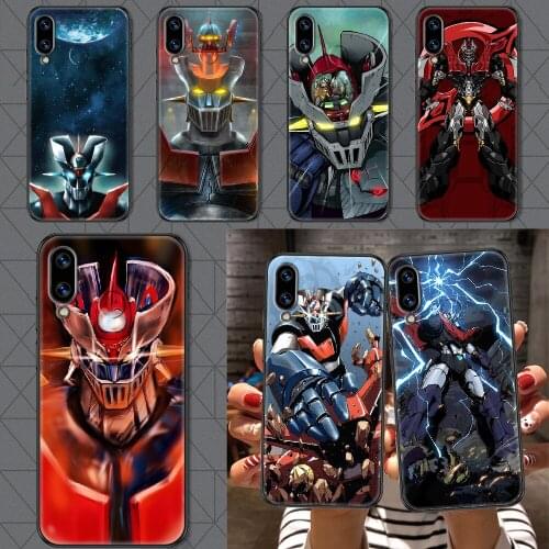 Anime mazinger z Phone case For Huawei Honor 6 7 8 9 10 10i 20 A C X Lite Pro Play black silicone back soft hoesjes pretty prime