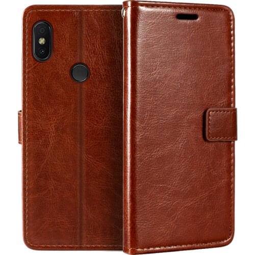 Case For Xiaomi Redmi S2 Wallet Premium PU Leather Magnetic Flip Case Cover With Card Holder And Kickstand For Xiaomi Redmi Y2
