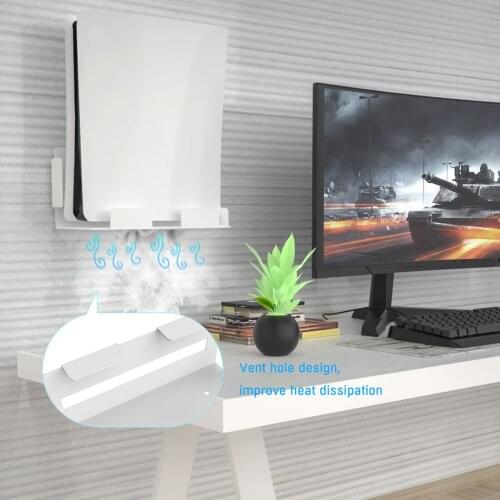 For Sony PlayStation 5 PS5 Console Wall Mount Holder Game Host Rack Storage Bracket Stand Accessories