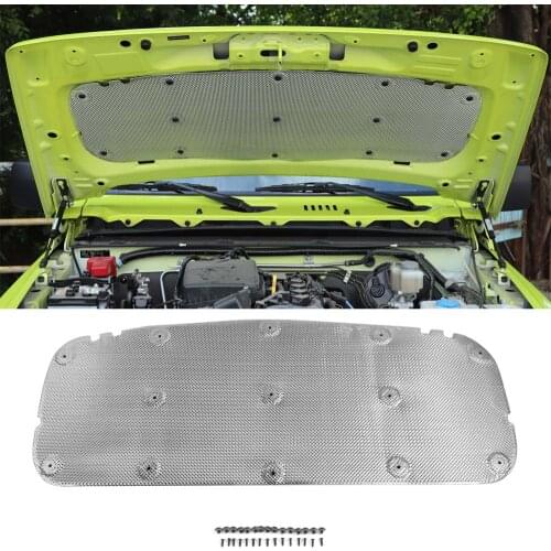 For Suzuki Jimny 2019 2020 Car Front Engine Hood Heat Insulation Soundproof Cotton Pad Mat Cover Interior Auto Accessories