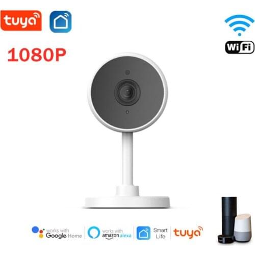 Tuya Smart IP Camera Wifi Surveillance Camera 1080P Auto Sensor Home Security Indoor Monitor Voice Control with Alexa Google