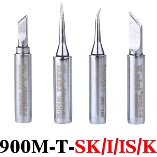 Solder Iron Tips 900M-T-I/IS/SK/K Lead-Free Replacement Welding Tool For Hakko Soldering Rework Station Soldering Tips