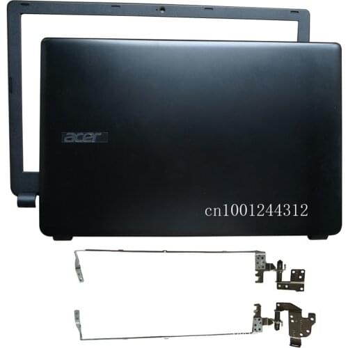 New For Acer E1-510 E1-530 E1-532 E1-570 E1-532 E1-572 E1-572G LCD Rear Top Lid Back Cover / Frame Bezel Hinge Z5WE1 V5WE2