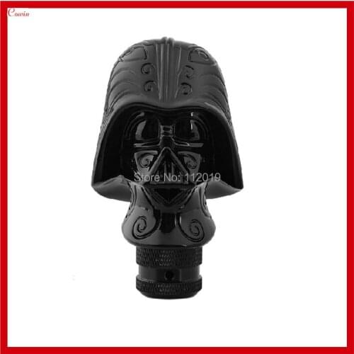 New Universal Cool Star Wars Black Knight Dark Warrior Solder Manual Transmission Car gear shift knob Gear stick Lever Knob