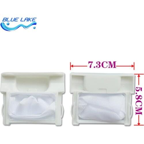 Original OEM, washing machine filter bag / dust bag, 7.3 *5.8cm, suitable for Haier washing machine filter box XQB45-10B