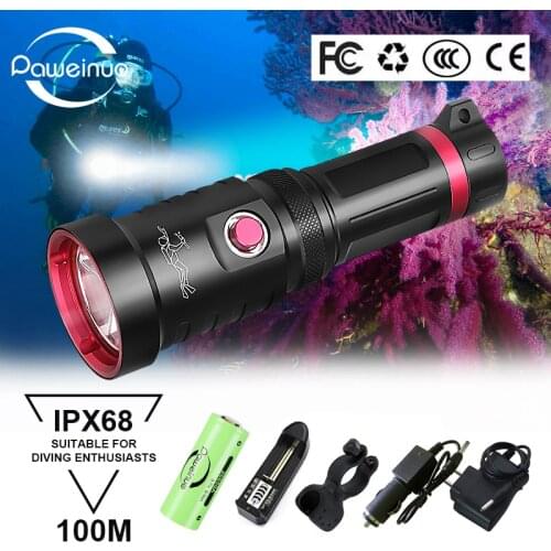 Xhp90.3 Dive Led Flashlight Underwater Lamp xhp70 Waterproof Flashlights torch 18650 26650 lantern camping hunting scuba light