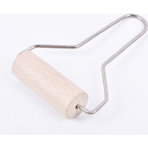 Direct sale wood rolling clay mud tool clay plastic knife Rolling mud ware round wooden roller axis auxiliary tool Art painting