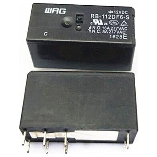 HOT NEW relay RB-112DF6-S RB-112DF6-S RB-112DF6-S 12VDC DC12V 12V 16A 277VAC 8PIN relay