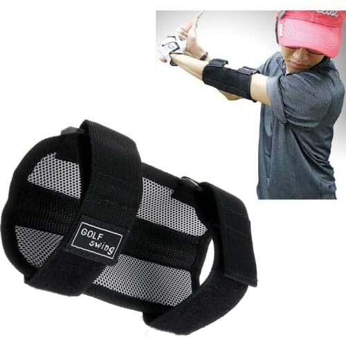 1pc Golf swing trainer for new golfer gift Golf adis Black Straight Practice Elbow Brace Corrector nylon new