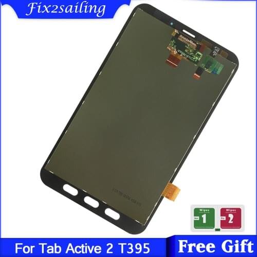 100% test LCD For Samsung Galaxy Tab Active 2 T395 SM-T395 LCD DIsplay+Touch Screen Digitizer panel Assembly replacement parts