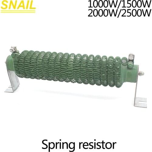 1000w 15000w 2000w 25000w RXG-LT high power threaded spring resistor for elevator for braking