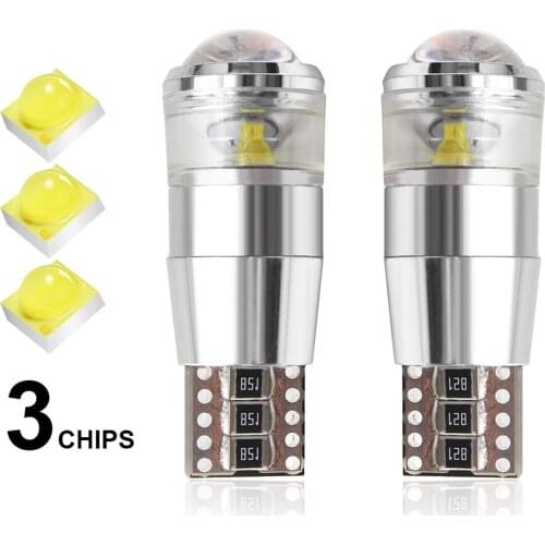 2PCS T10 W5W 194 30W DC12V Super Bright White Turn Brake LED Bulbs Signal Light Lamp