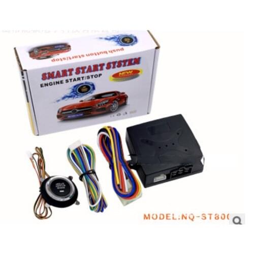 Car Engine Push Start Button Ignition Starter Keyless Engine Remote Control Start Stop Push Button Suitable For All 12V Models