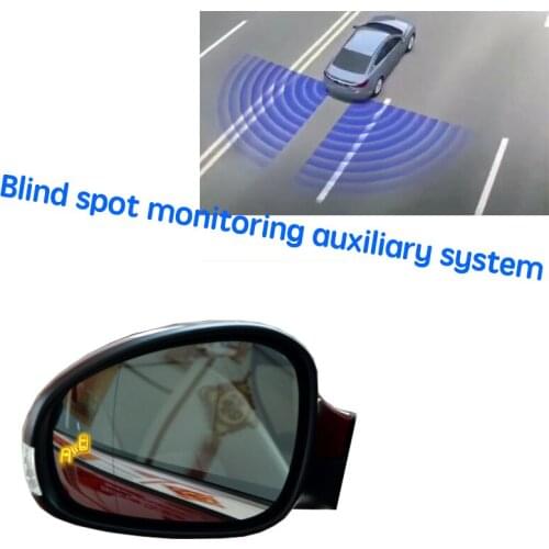 Car BSD BSM BSA Blind Area Spot Warning Drive Mirror Rear Radar Detection System For Chery Arrizo 7 2013~2020