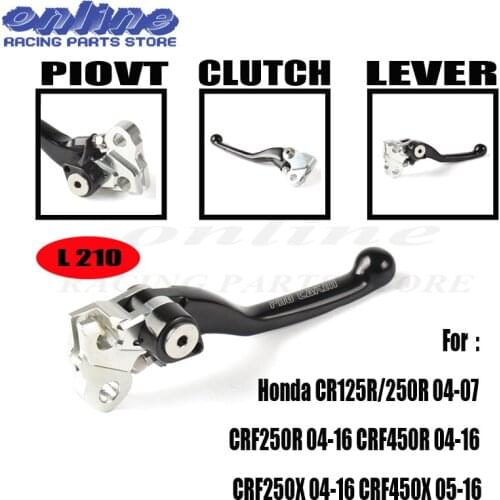 CNC Pivot Brake Clutch Lever For Honda CR125R/250R 04-07 CRF250R 04-16 CRF450R 04-16 CRF250X 04-16 CRF450X 05-16 pit dirt bike