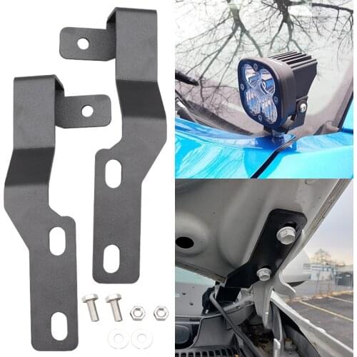 For Toyota Tacoma 2005-2015 Front Engine Cover Led Light Pod Hood Mounting Work Light Bracket