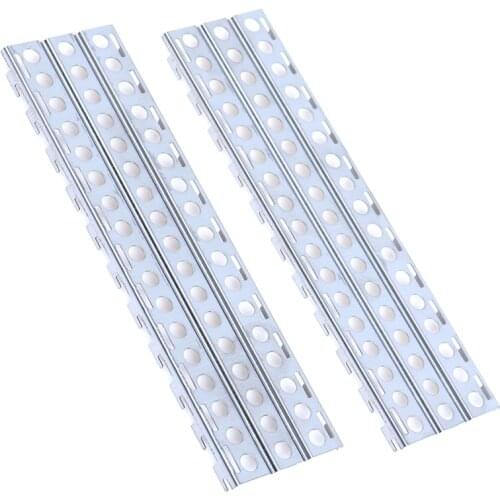 2Pcs Stainless Steel Sand Ladders Board for Axial SCX10 D90 1/10 RC Crawler Car