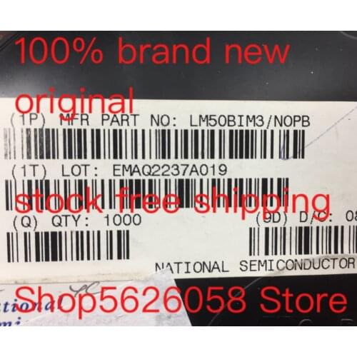 LM50BIM3/NOPB LM50BIM3 SOT23 100% new original 30PCS-800PCS/LOT STOCK