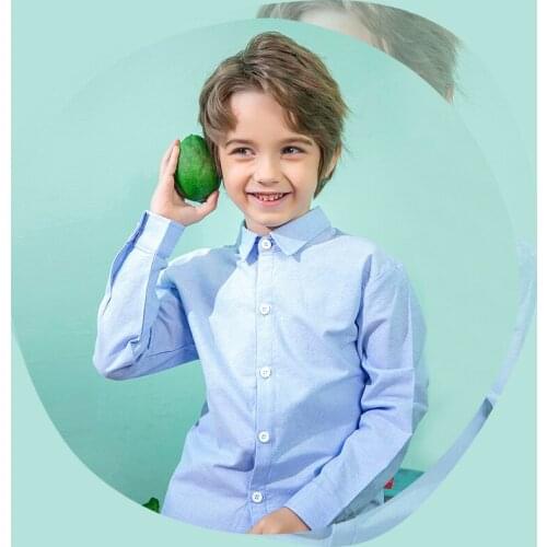 Meng Tian Kai Long Sleeve Shirts For Boys