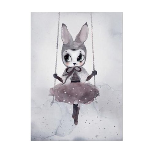 Lot style Choose Nordic Decoration Nursery Girl Art print Silk poster Home Wall Decor