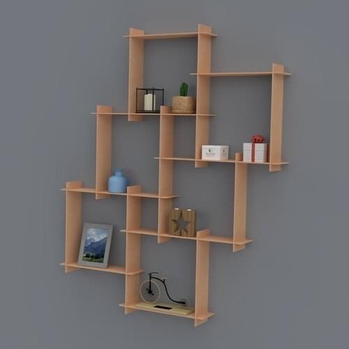 Kenzwood Wall Rack Orlena Mdfh Ornament Wood Bibloluk Candle Holder Key Chain