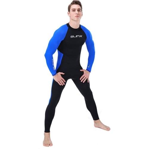 Neoprene Wetsuit Women Men Long Sleeves One-piece Full Body Diving Wet Suit