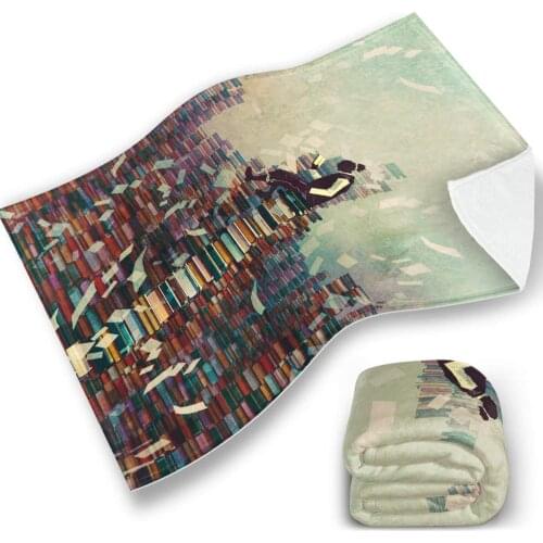 Nostalgic TV Blankets 150x200 Fluffy Couch Cover Vintage Throw Blanket Super Soft Comfy Flannels Light Weight for Car Travel