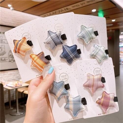 New Little Stars Trendy Baby Hair Clips Children Girls Kids Hairpin Accessories For Hair Ornaments Hairclip Headdress Headwear