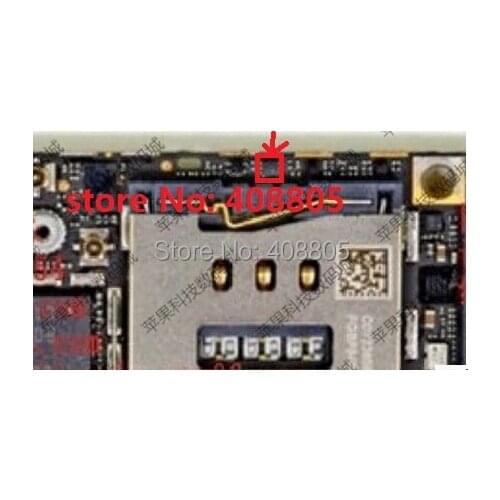 50pcs/lot original new For iPhone 5 5G U3 Menu & Power Hold Key Home Button Control ic U3 6 pin IC Chip, HK free ship