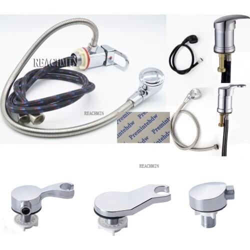 Salon Shampoo Bowl Faucet, Sprayer Hose Beauty Salon Shampoo Bowl Parts Kit Stand Holder New Design