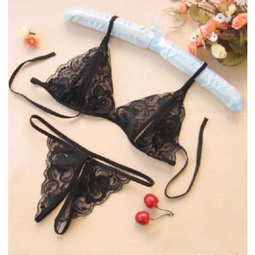 Sexy Teddy Lingerie Porn Women Transparent Lace Langerie Erotic Underwear Set Temptation Open Bra Crotch Lenceria Sexy Costumes