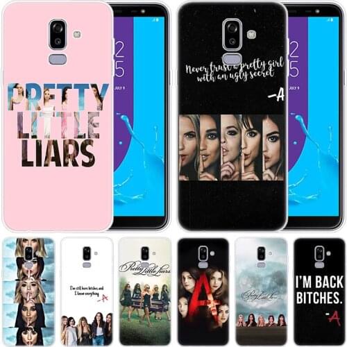 Silicone Case Pretty Little Liars PLL TV Show for Samsung Galaxy J8 J7 J6 J4 J2 2018 Core J3 2016 J5 2017 EU J4 Plus J7 Prime