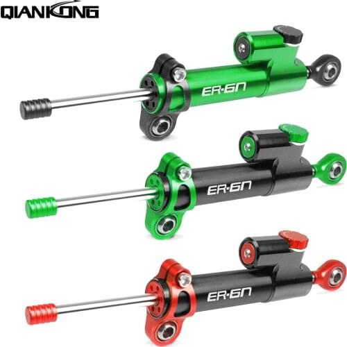Universal Motorcycle Aluminum Steering Stabilizer Damper for Kawasaki NINJA ER-6n ER6n ER6N 2006-2008 all years