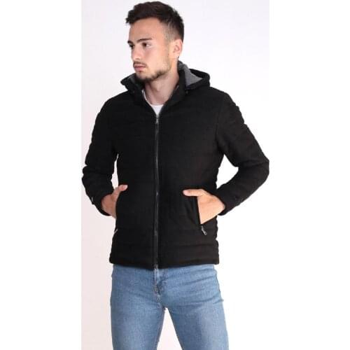 Tuc 09 Filling Polarized Scuba Hoody Suede Coats