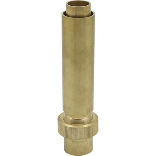 1 Pc Brass Adjustable Ornamental Fountain 3/4"/1"/1.5" Female Thread Air-Blended Bubbling Jet Garden Landscape Fountain Nozzles