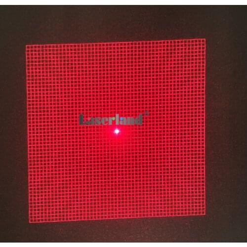 12*35 650nm 50mW100mW 50*50 Red Light Grid Grating Laser Module