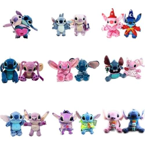 1set=2pieces/lot plush angel calm doll couples gift Childrens toys