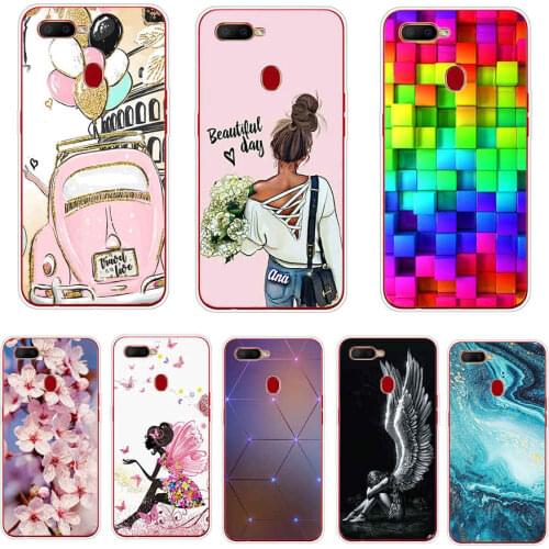 For OPPO A5S Case 6.2" Soft Silicon TPU Phone Back Cover For Oppo A5s CPH1909 AX5S A7 Cases Bumper Fundas Coque Shell Bags