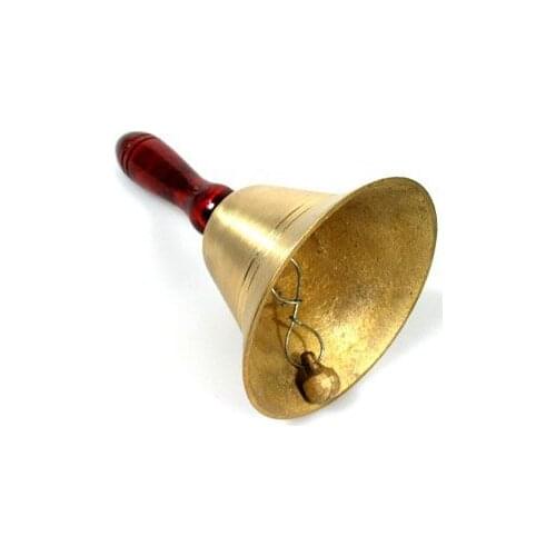[ Fly Eagle ] CHRISTMAS BRASS HAND BELL SCHOOL CRIER DINNER HANDBELL RECEPTION