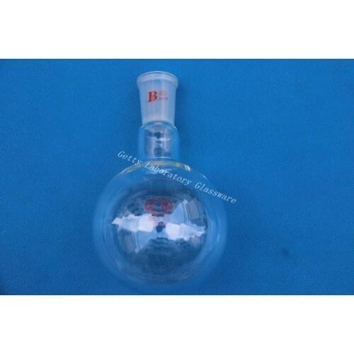 Round bottom flask,single neck,500ml,24/40,heavy wall (Borosilicate glass 3.3)