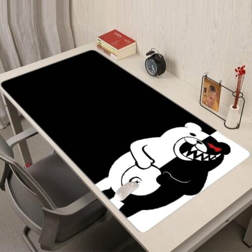 Danganronpa Mouse Pad Mause Kawaii Anime Desk Mausepad Mat Large Gamer Girl Gaming Xxl Varmilo Hot Pads Accessories Carpet Table