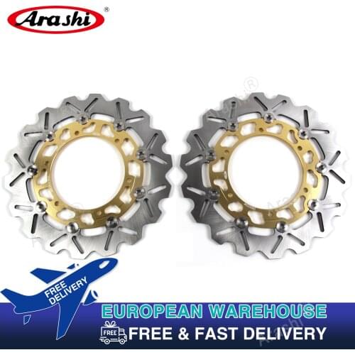 ARASHI CNC Front Brake Discs For YAMAHA YZF R6 1999-2002 / YZF-R1 1998-2003 / YZF600R THUNDERCAT 1996-2004 / XVS MIDNIGHT STAR