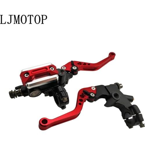 CNC Brake Clutch Pump Lever Motorcycle Hydraulic Master Cylinder 7/8" 22mm For Kawasaki KX450F KX100 KLX125 KLX250 KDX125 KDX250