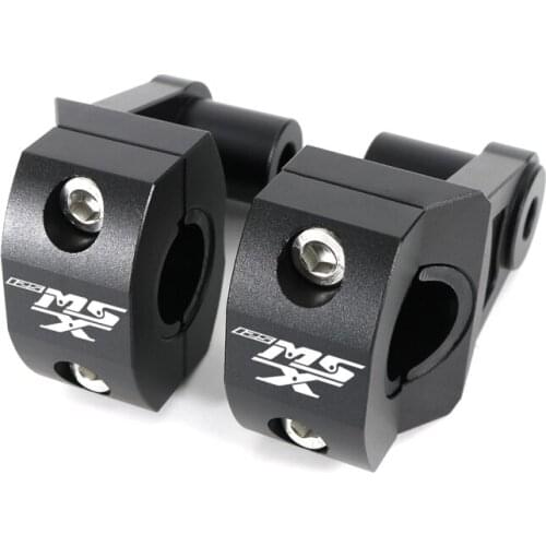 7/8" 22mm Motorcycle Handlebars Fat Bar Mount Clamps Risers Fit For HONDA Grom MSX125 2013 2014 2015 2016 2017 2018 2019