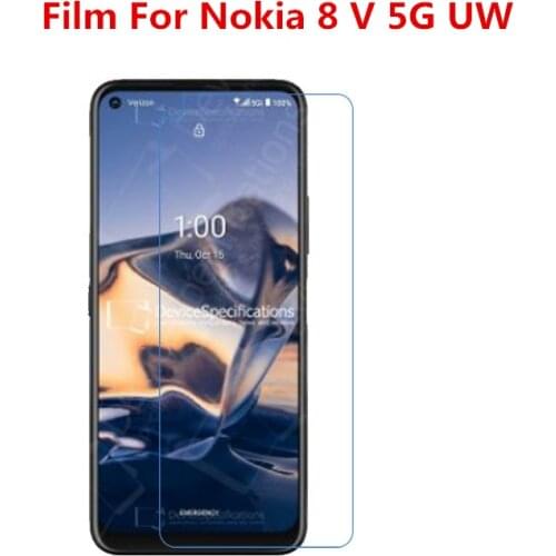 1/2/5/10 Pcs Ultra Thin Clear HD LCD Screen Protector Film With Cleaning Cloth Film For Nokia 8 V 5G UW