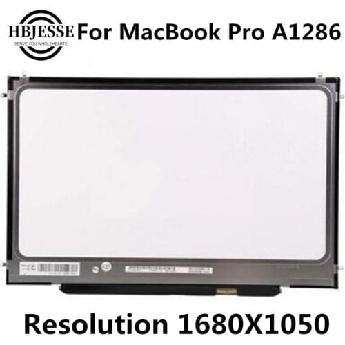 100%Genuine for Macbook Pro 15.4" A1286 LCD LED display Matte High Resolution 1680*1050 LP154WP3 LP154WP4 LP154WE3 2008-2012Year