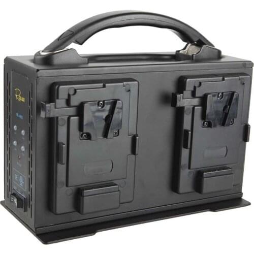 4-Channel Battery Charger Sony V-mount V-lock for 95/130/160/190/230Wh battery