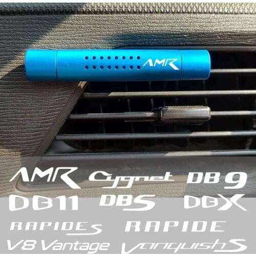 Car Aromatherapy For aston martin AMR DBX CYGNET DBS RAPIDE V8 VANTAGE ZAGATO Car Air Freshener Outlet Aromatherapy Clip Sticks