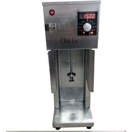 Stainless steel fruit ice cream mixing machine with nuts ice cream blender free shipping